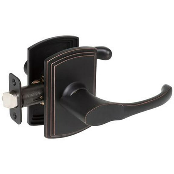 Delaney Bp-502T-Ar Italian Collection Artino Series Privacy Door Lever Set - Bronze
