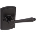 thumbnail image 1 of Delaney 365004 Italian Collection Florini Series Dummy Door Lever - Black, 1 of 3