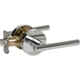 thumbnail image 1 of Delaney Contemporary 350556 Kira Series Dummy Door Lever, Polished Chrome, 1 of 1