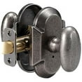 thumbnail image 1 of Delaney Designer 681408C Rosa Series Keyed Entry Door Knob Set With Curved Backplate, 1 of 1