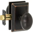 thumbnail image 1 of Delaney Designer 682300S Sorrento Series Privacy Door Knob Set With Square Backplate, 1 of 1