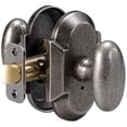 thumbnail image 1 of Delaney Designer 682408C Rosa Series Privacy Door Knob Set With Curved Backplate, 1 of 3
