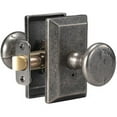 thumbnail image 1 of Delaney Designer 684508S Tulum Series Passage Door Knob Set With Square Backplate, 1 of 1