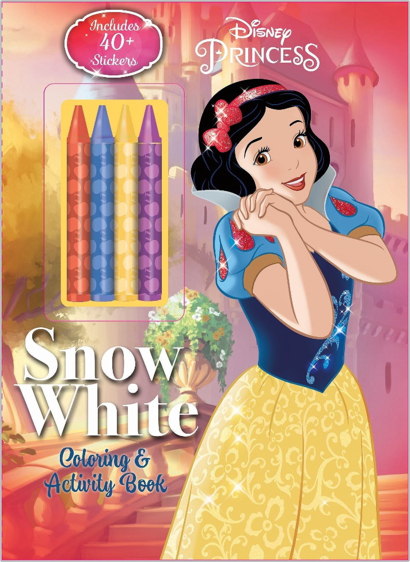 Delaney Foerster: Disney: Snow White Coloring with Crayons, 48 pages (Paperback)