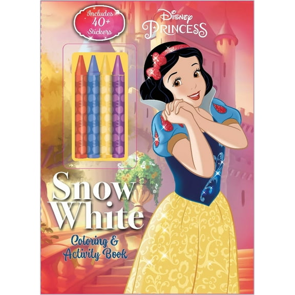 Delaney Foerster: Disney: Snow White Coloring with Crayons, 48 pages (Paperback)
