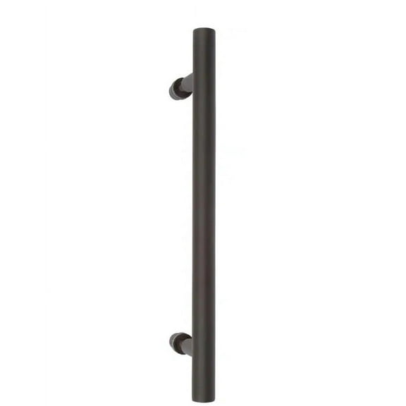 Delaney Hardware BD0174- Barn Door Pull Handle Round, Black
