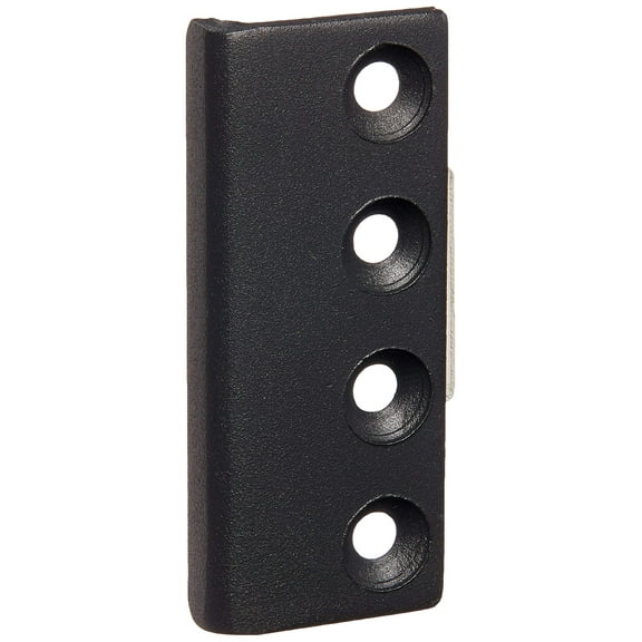 Delaney Hardware BD0003 Track Connector Plate Black Barn Door Hardware