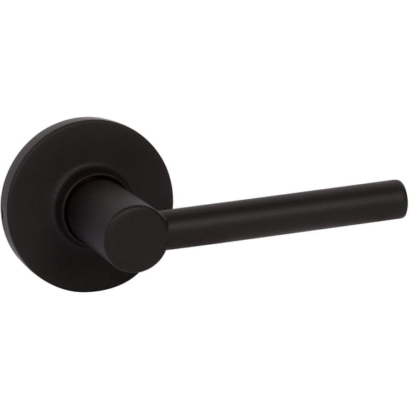 Delaney Hardware RD Dummy Door Handle, Fits Door 1-3/8 to 1-3/4 in. Thick, Black Reversible Left/Right-Handed Decorative Door Lever Easy to Install Pull with No Latch