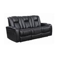 thumbnail image 1 of Delangelo Power^2 Sofa with Drop-down Table Black, 1 of 3