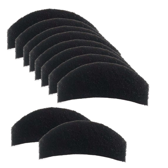 Delapan 10 Pack Charcoal Cat Litter Box Filter Compatible with Basics Hooded Covered Cat Litter Box Carbon Odor Filters