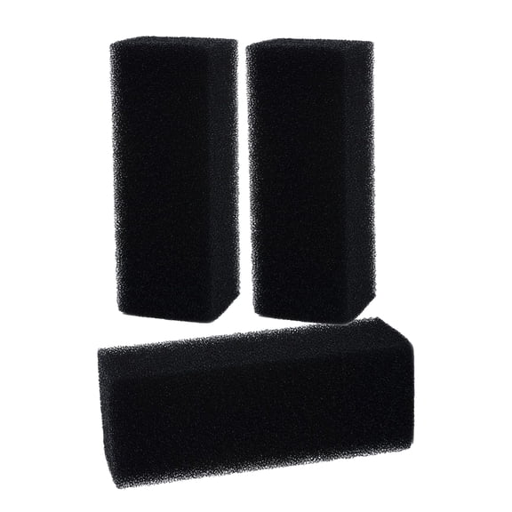 Delapan 3 Pack Foam Filter Media Pads for Aqua Clear 110 Foam Insert, Black A623 Replacement