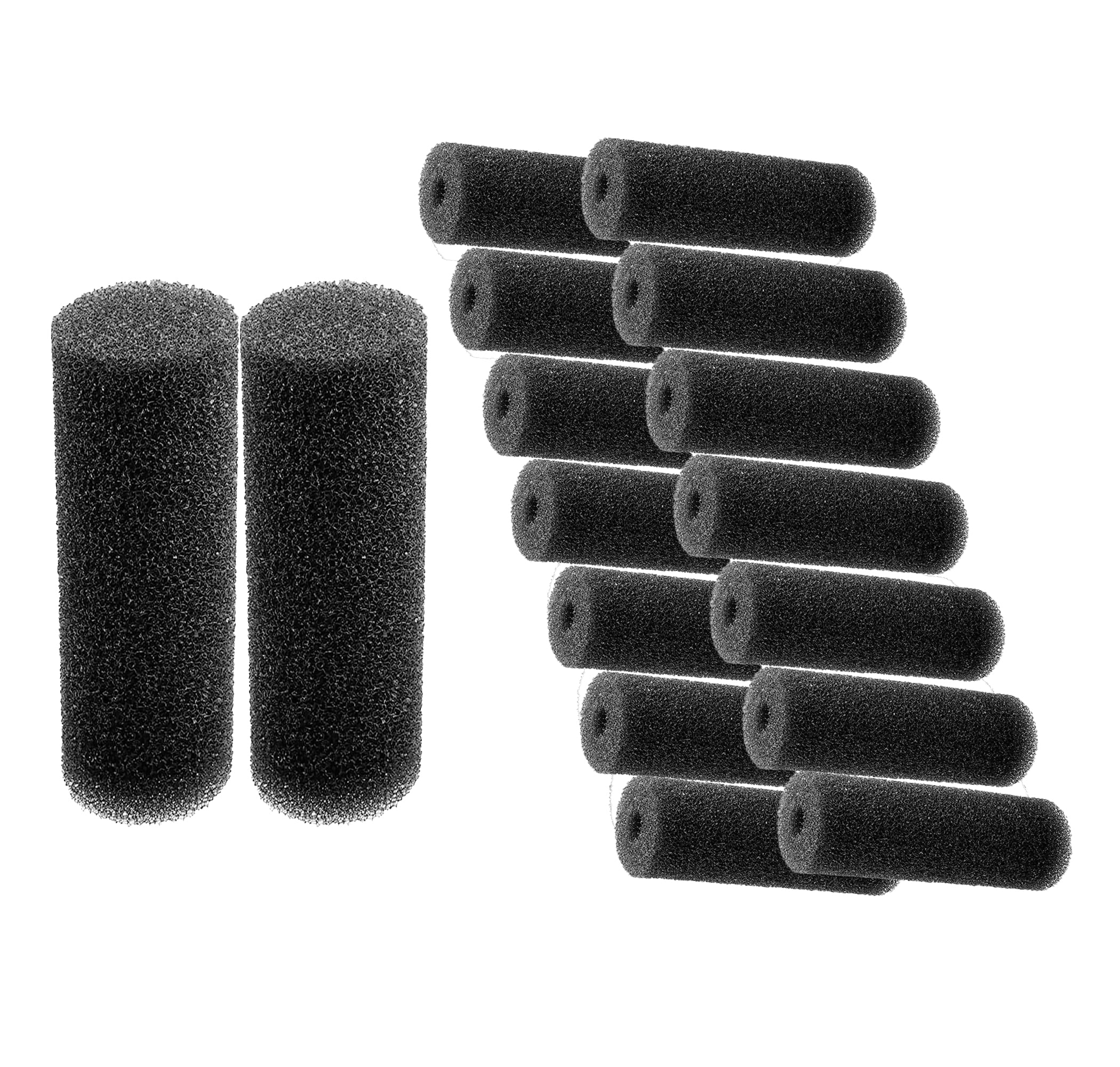 Delapan 5.9" Pre-Filter Foam Replacement Sponge Filtration Kit for Aquarium Fish Tank, 16 Pack