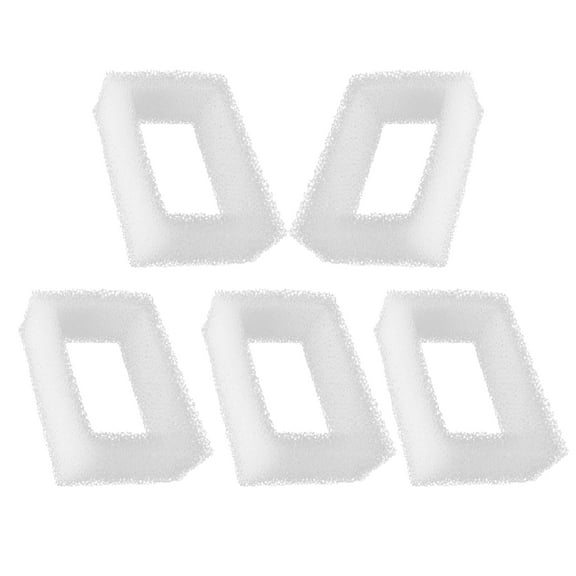 Delapan 5 Cat Water Fountain Replacement Foam Filters for Ceramic and Stainless Steel Pet Water Fountain