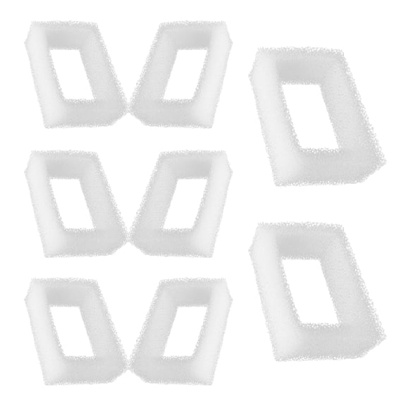 Delapan 8 Cat Water Fountain Foam Filters Compatible with Ceramic and Stainless Steel Pet Water Fountain