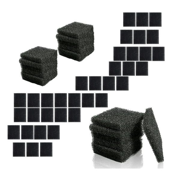 Delapan 80-Pack Pump Filter Sponge Compatible with AeroGarden Pumps Replacement Filters