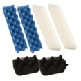 thumbnail image 1 of Delapan Bio Foam Max Inserts Set Compatible with Canister Filters and Fluval 406, 407 Aquarium, 6 Pack, 1 of 7