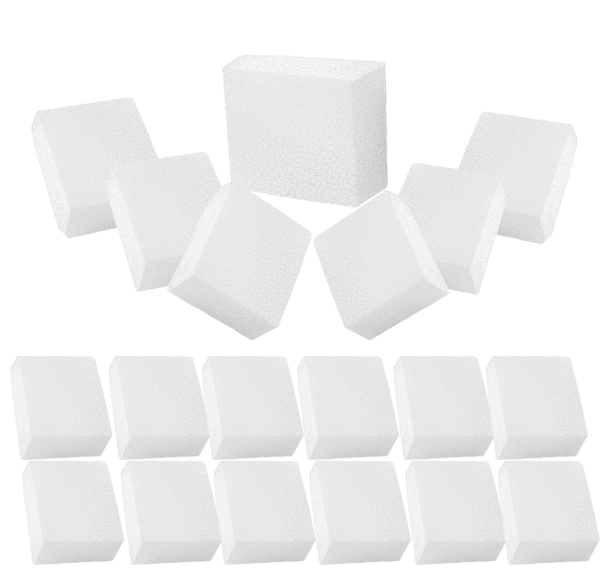 Delapan Cat Water Fountain Filters for 67oz/2L Adjustable Water Flow Pet Fountain, 30 Pack Sponges