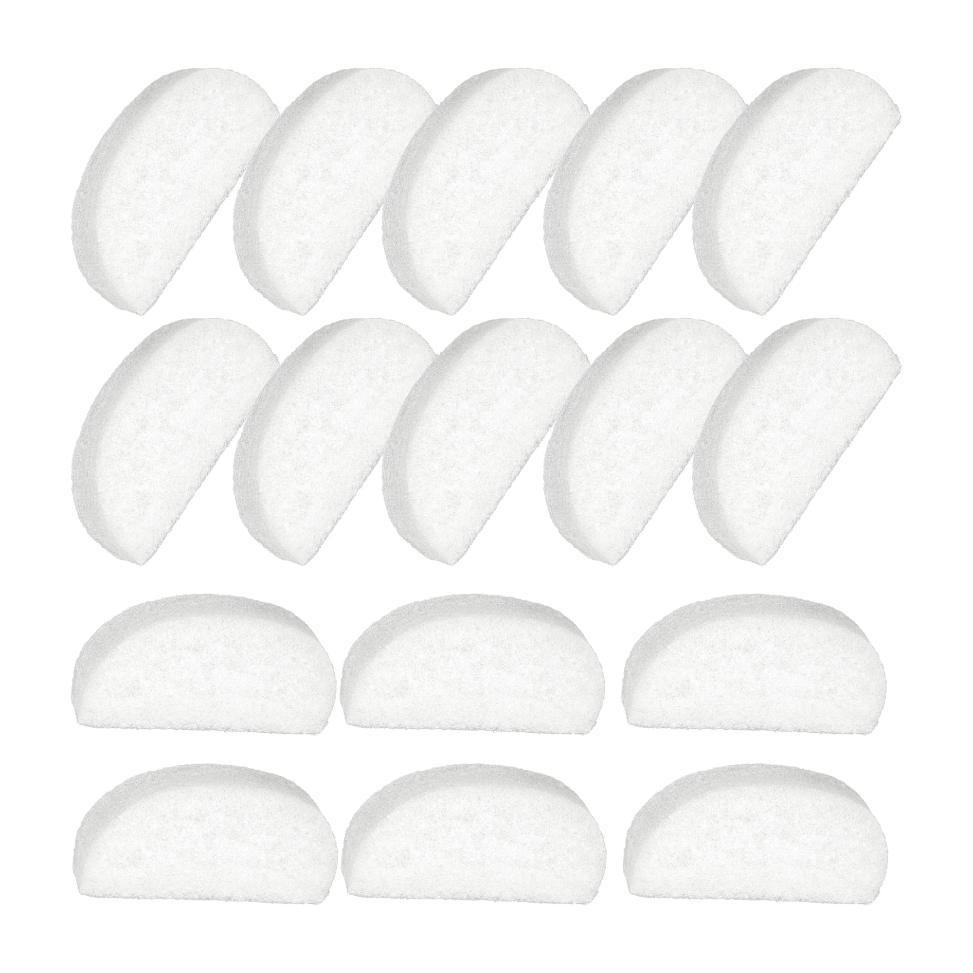 Delapan Fine Foam Pre-Filter Sponges for Fluval 104 105 106 107 204 205 206 207 Aquarium Quick-Clear Filter Pads, 16 Pack