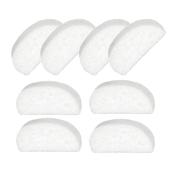 Delapan Fine Foam Pre-Filter Sponges for Fluval 104 105 106 107 204 205 206 207 Aquarium Quick-Clear Filter Pads, 8 Pack