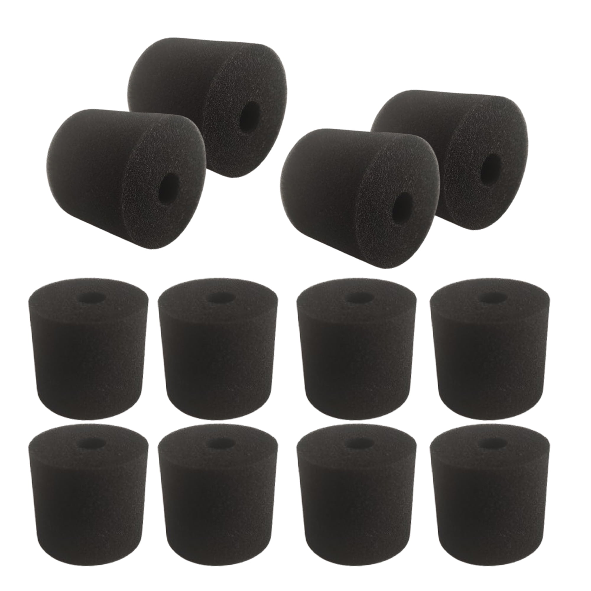 Delapan Fish Foam Pre-Filter Sponges Compatible with Canister Filters Biomaster 250 350 600 Aquarium Filter Media, 12 Pack