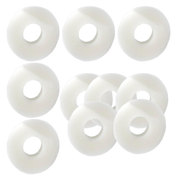 Delapan Fish Foam Pre-Filter Sponges for Canister Filters and Biorb Aquarium Filter Media, 10 Pack