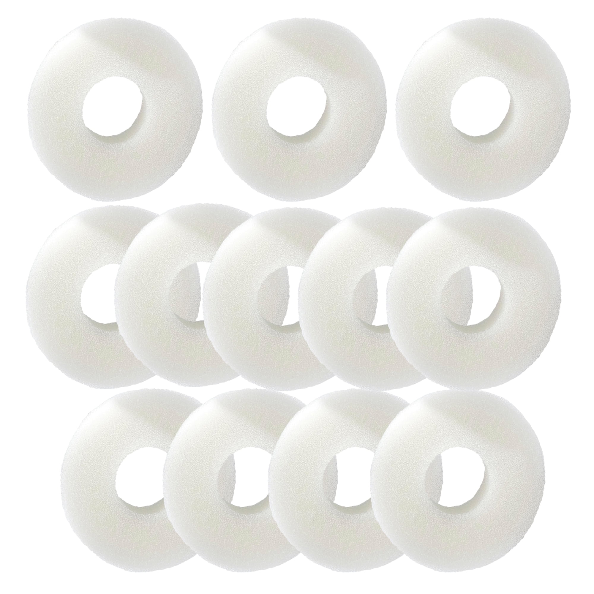 Delapan Fish Foam Pre-Filter Sponges for Canister Filters and Biorb Aquarium Filter Media, 12 Pack