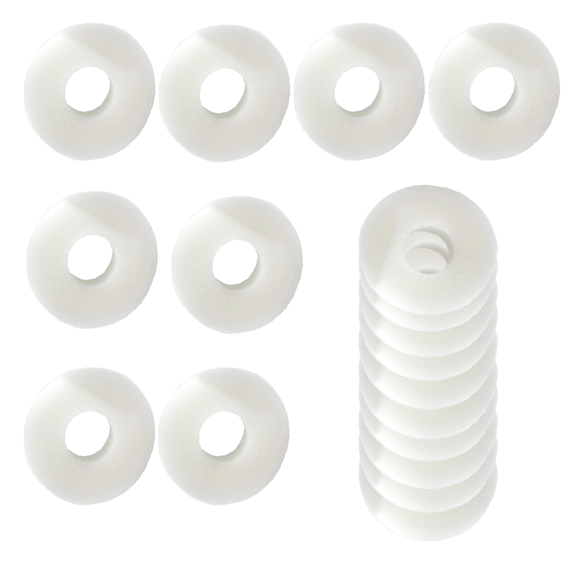 Delapan Fish Foam Pre-Filter Sponges for Canister Filters and Biorb Aquarium Filter Media, 18 Pack