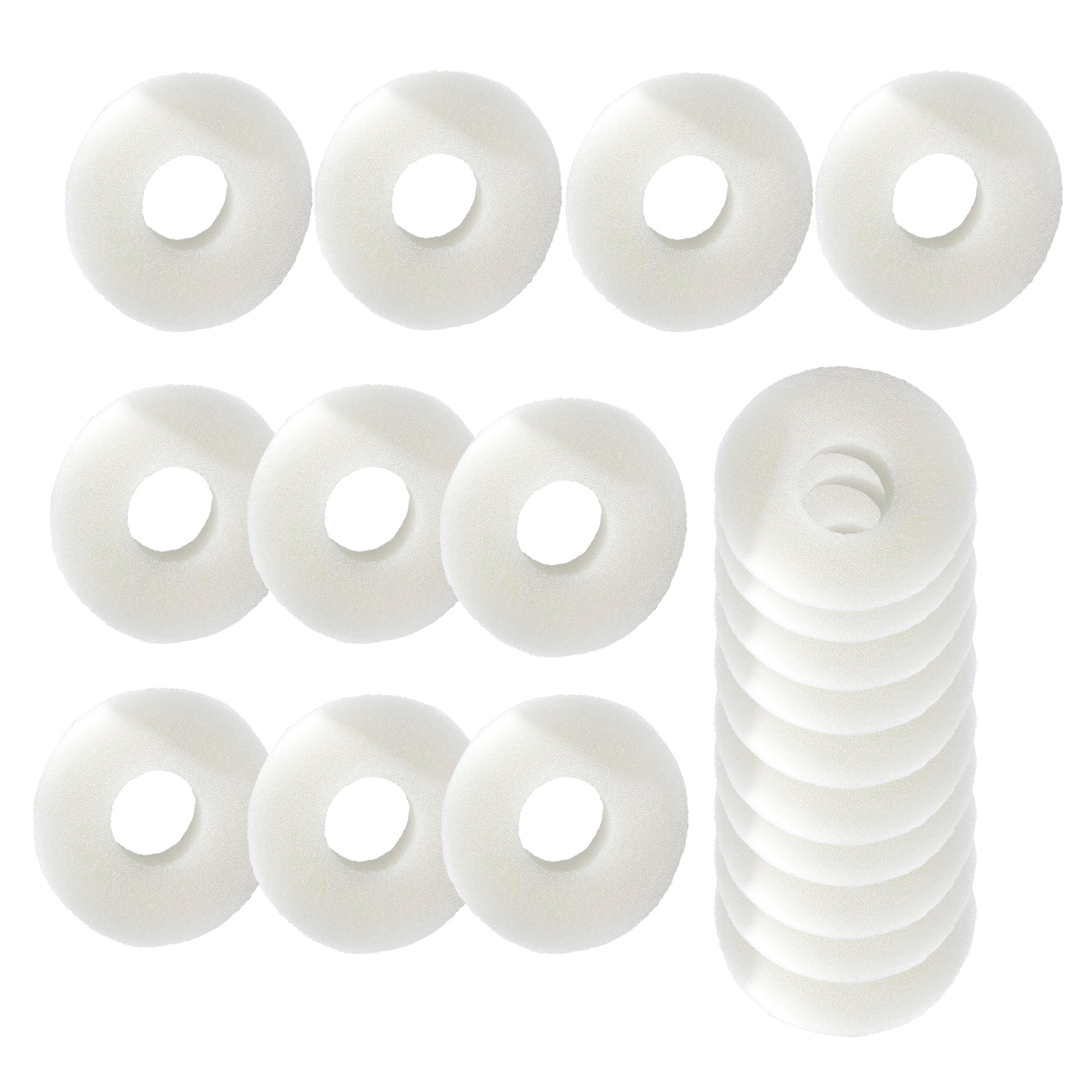 Delapan Fish Foam Pre-Filter Sponges for Canister Filters and Biorb Aquarium Filter Media, 20 Pack