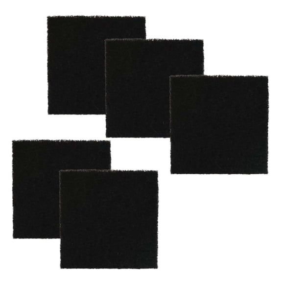 Delapan Fume Extractor Filters fits 5 1/8" x 5 1/8" x 3/8Solder Smoke Absorber Hakko Xytronic Aoyue 486 Activated Carbon Filter Replacement, 5-Pack