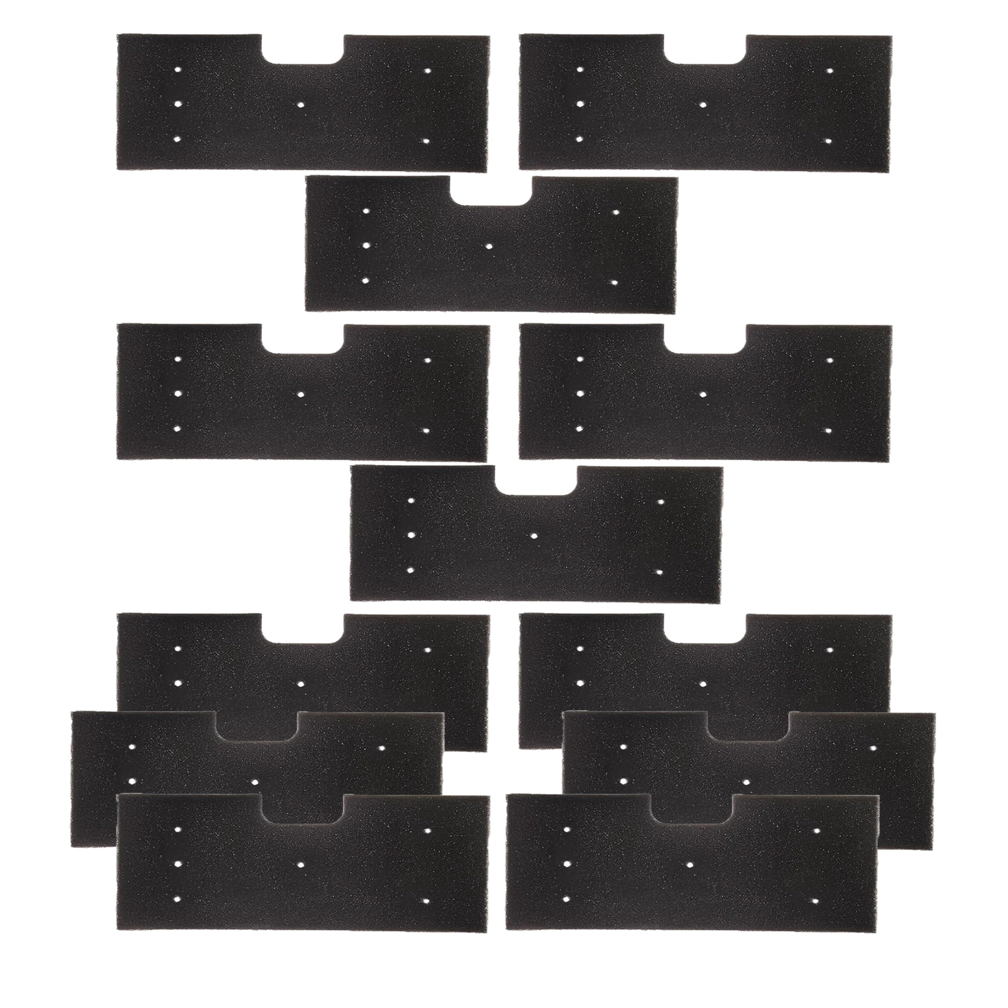 Delapan Lint Filter Pads for G-E Profile Washer Dryer Combo-Enhanced Filtration, WH01X35719 Filter Media, 12 Pack