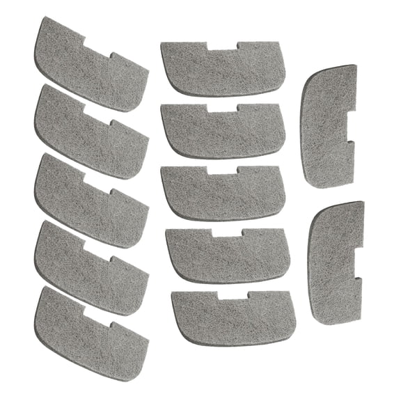 Delapan Nitrite Remover Filter Pads for Canister Filters Fluval 106, 107, 206, 207 Aquarium Filter Media, 12 Pack