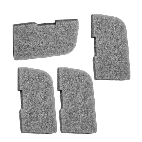 Delapan Nitrite Remover Filter Pads for Canister Filters Fluval 306, 307, 406, 407 Aquarium Filter Media, 4 Pack
