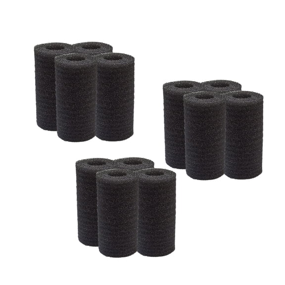Delapan Pre Filter Sponge, Aquarium Filter Intake Cover Pump Prefilter Sponge Aquarium Filter Sponge for Fish Tank, 12 Packs