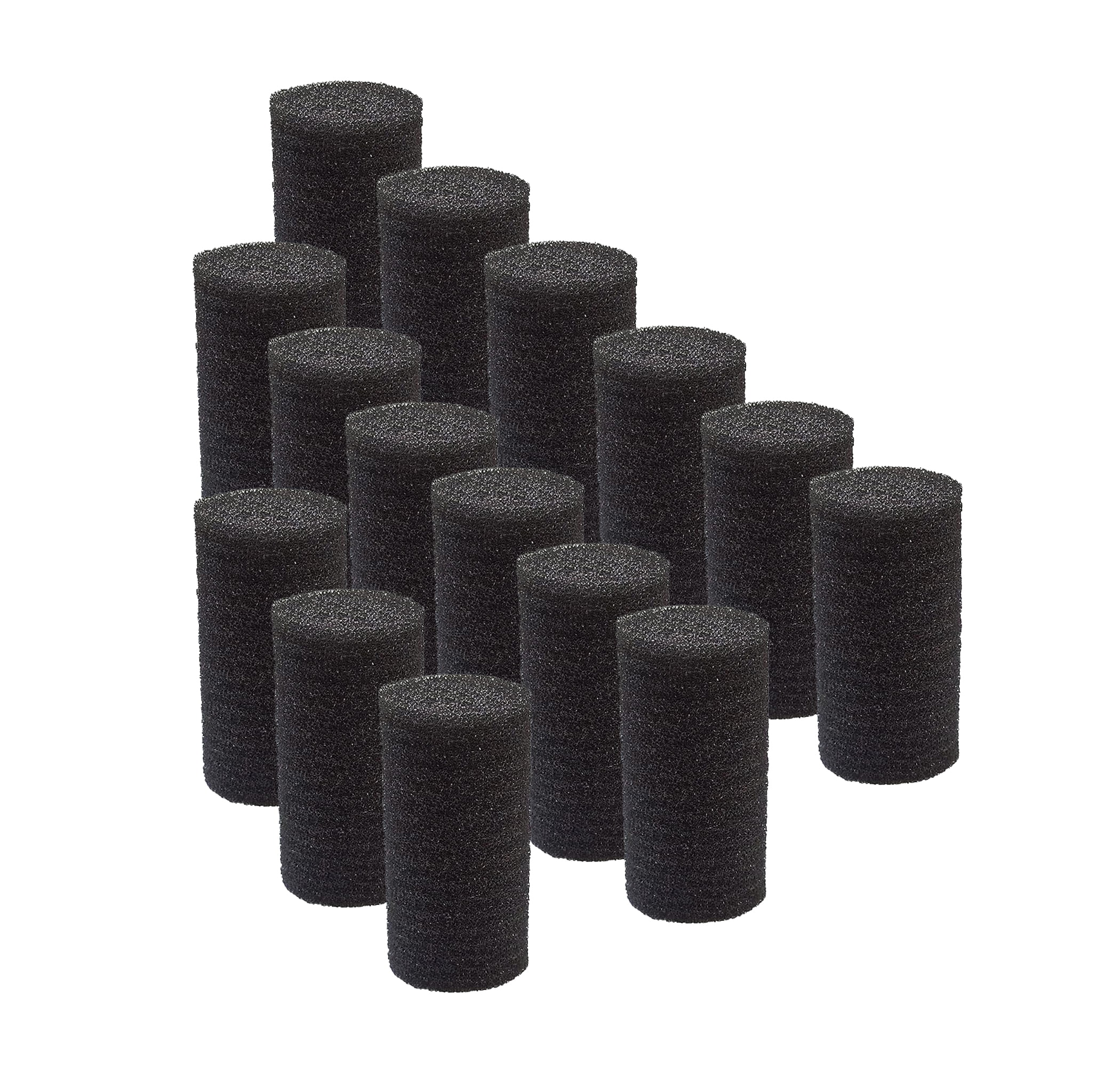 Delapan Pre Filter Sponge, Aquarium Filter Intake Cover Pump Prefilter Sponge Aquarium Filter Sponge for Fish Tank, 15 Packs