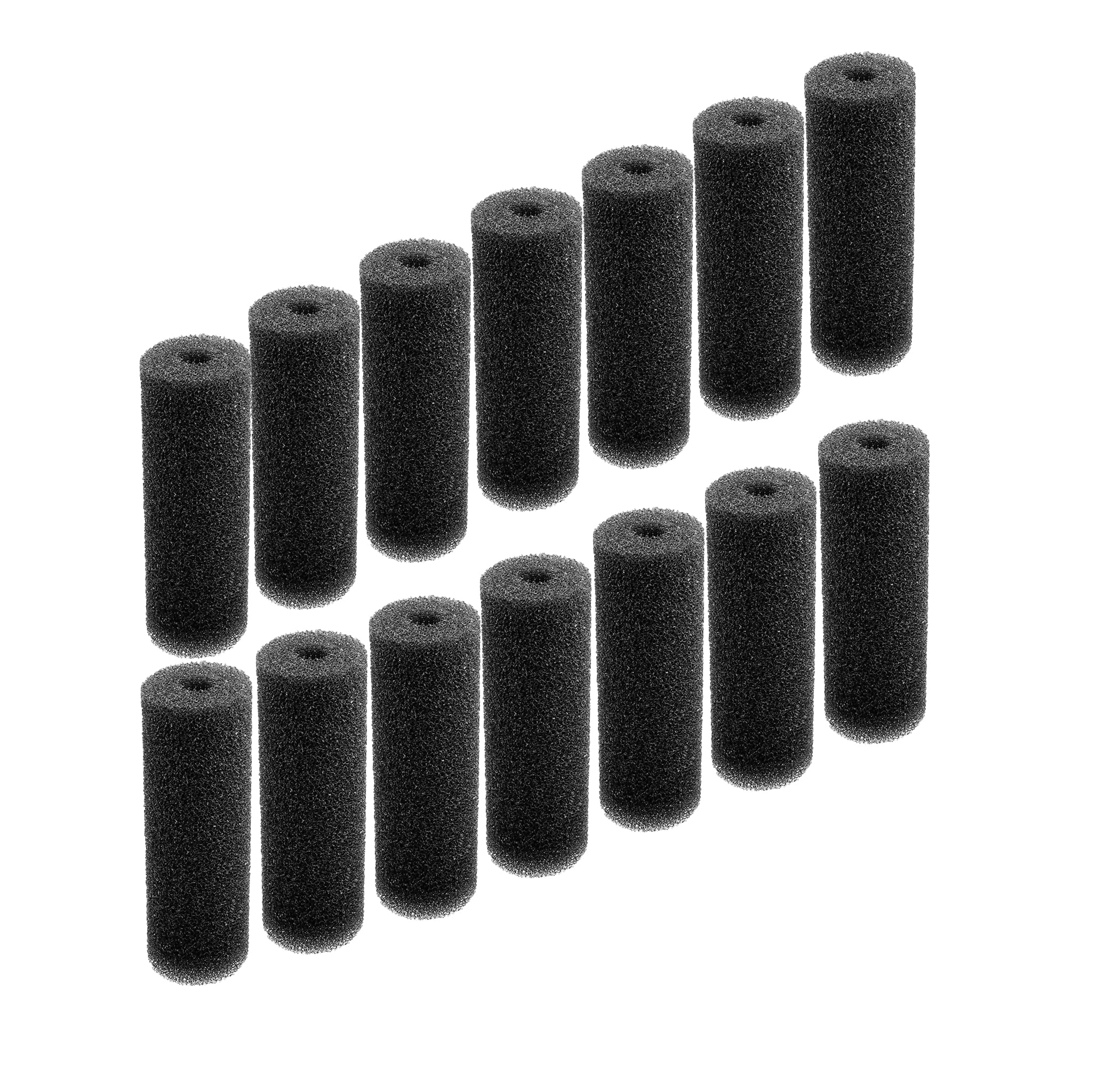 Delapan 5.9" Pre-Filter Foam Replacement Sponge Filtration Kit for Aquarium Fish Tank, 14 Pack