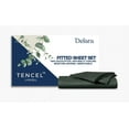 Delara 100 Eucalyptus Lyocell Tencel Fitted Sheet Set, Naturally