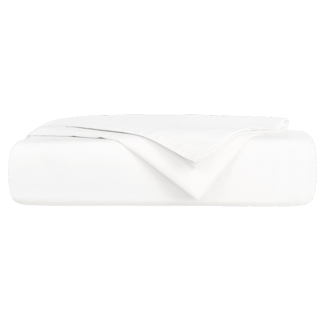 Delara 100 Organic Cotton Percale Sheet Set (1 Fitted Sheet, 1 Flat