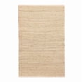 thumbnail image 1 of Delara Handwoven Jute and Cotton Area Rug – Natural Rug, Farmhouse Accent Rug for Living Room, Bedroom, or Entryway – Sustainable, Flatweave, Ivory , 5' X 8', 1 of 9