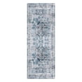 thumbnail image 1 of Delara 2.5'x10' Machine Washable Area Rug, Soft & Durable, Non-Slip, Stain Resistant, Misty Azure, for Bedroom, Living & Dining Room, 1 of 8