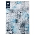 thumbnail image 1 of Delara 5'x7' Machine Washable Area Rug, Soft & Durable, Non-Slip, Stain Resistant, Frosted Azure, for Bedroom, Living & Dining Room, 1 of 8
