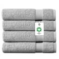 thumbnail image 1 of Delara Organic Cotton Bath Towel Pack of 4, GOTS & OEKO-TEX Certified, Premium Hotel Quality Towels, 650 GSM, Soft, Quick Dry & Ultra-Absorbent, 1 of 8