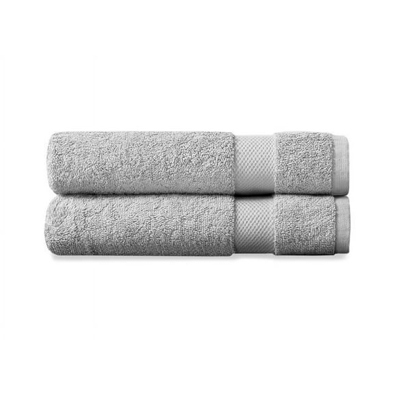 Delara Organic Cotton Luxuriously Plush Hand Towel Pack of 2 | GOTS & OEKO-TEX Certified | Premium Hotel Quality Towels | Feather Touch Technology|650 GSM Soft,Quick Dry & Ultra-Absorbent