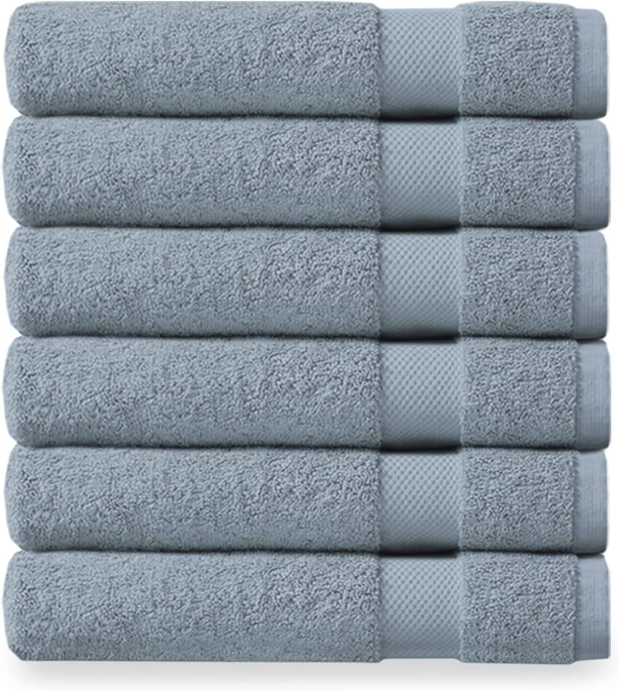 A1 Home Collections 100% Organic Cotton Towels 650 GSM Plush Feather Touch  Quick Dry Wash Cloth, Pack of 6 GOTS Certified, Oeko-Tex Green Certified, Organic  Cotton Wash Cloth 13X13 