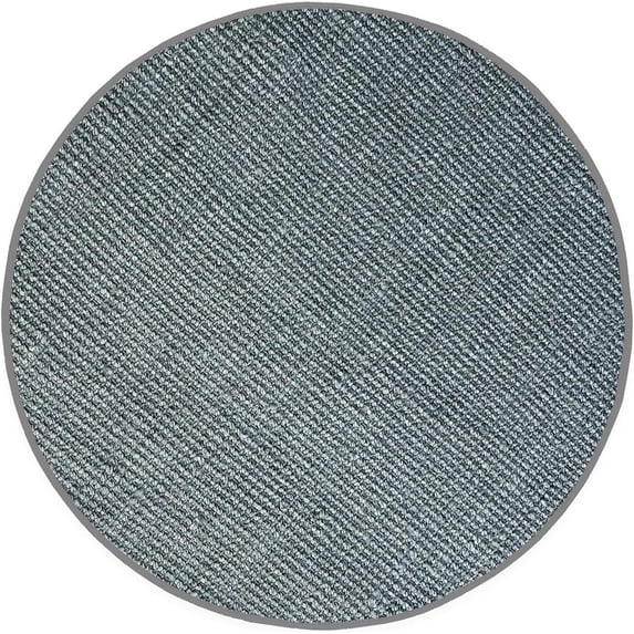 Delara Premium Handwoven 100% Jute Area Rug (6' Round), Natural Fiber Boucle Design, 0.25" Thick – Durable Rug for Living Room, Bedroom & Entryway
