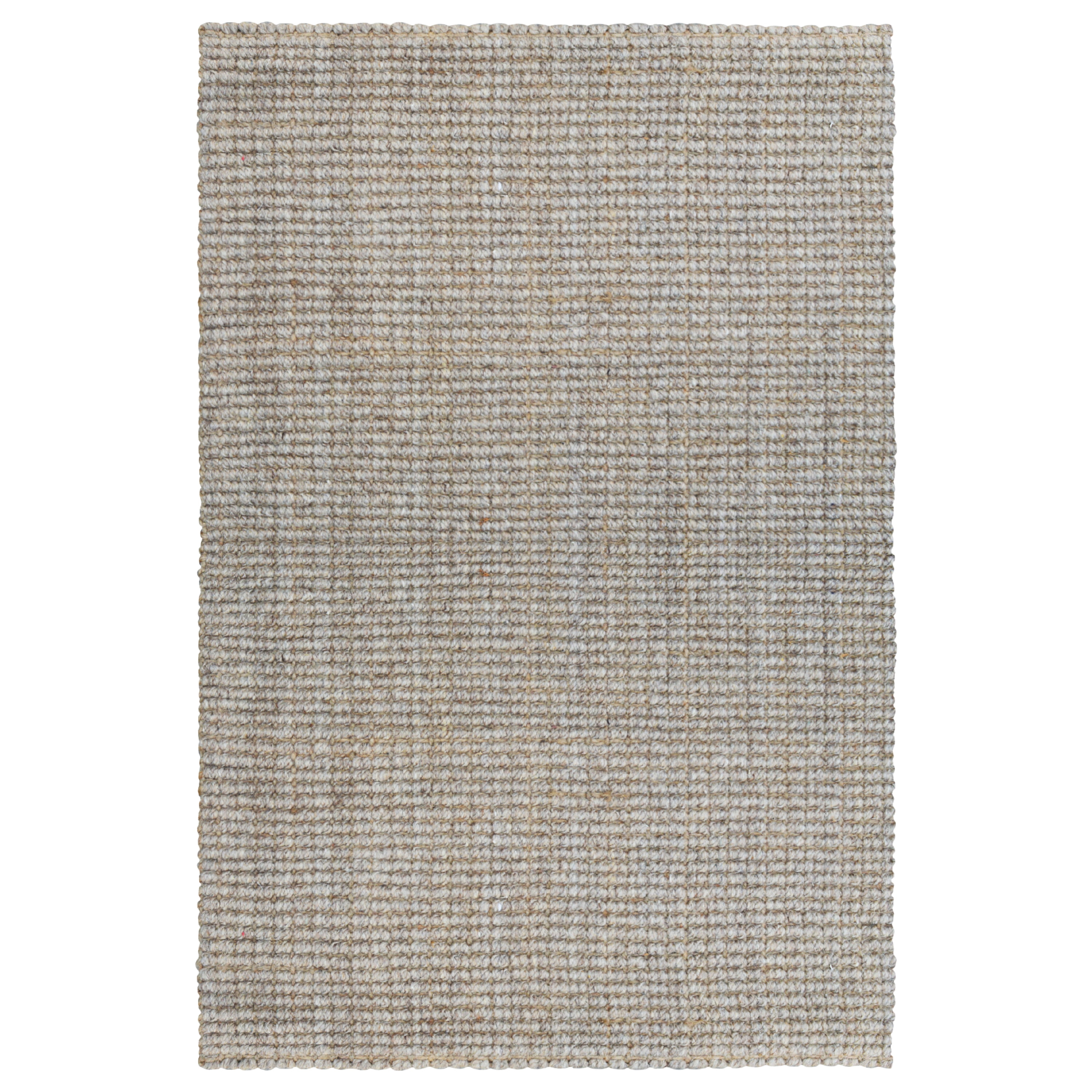Delara Premium Handwoven Wool and Jute Area Rug, 8'.8" x 12', Natural Boucle, 0.25" Thick, Soft & Durable for Living Room, Bedroom, Entryway