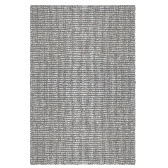 Delara Premium Handwoven Wool and Jute Area Rug, 10' x 14', Natural Boucle, 0.25" Thick, Soft & Durable for Living Room, Bedroom, Entryway