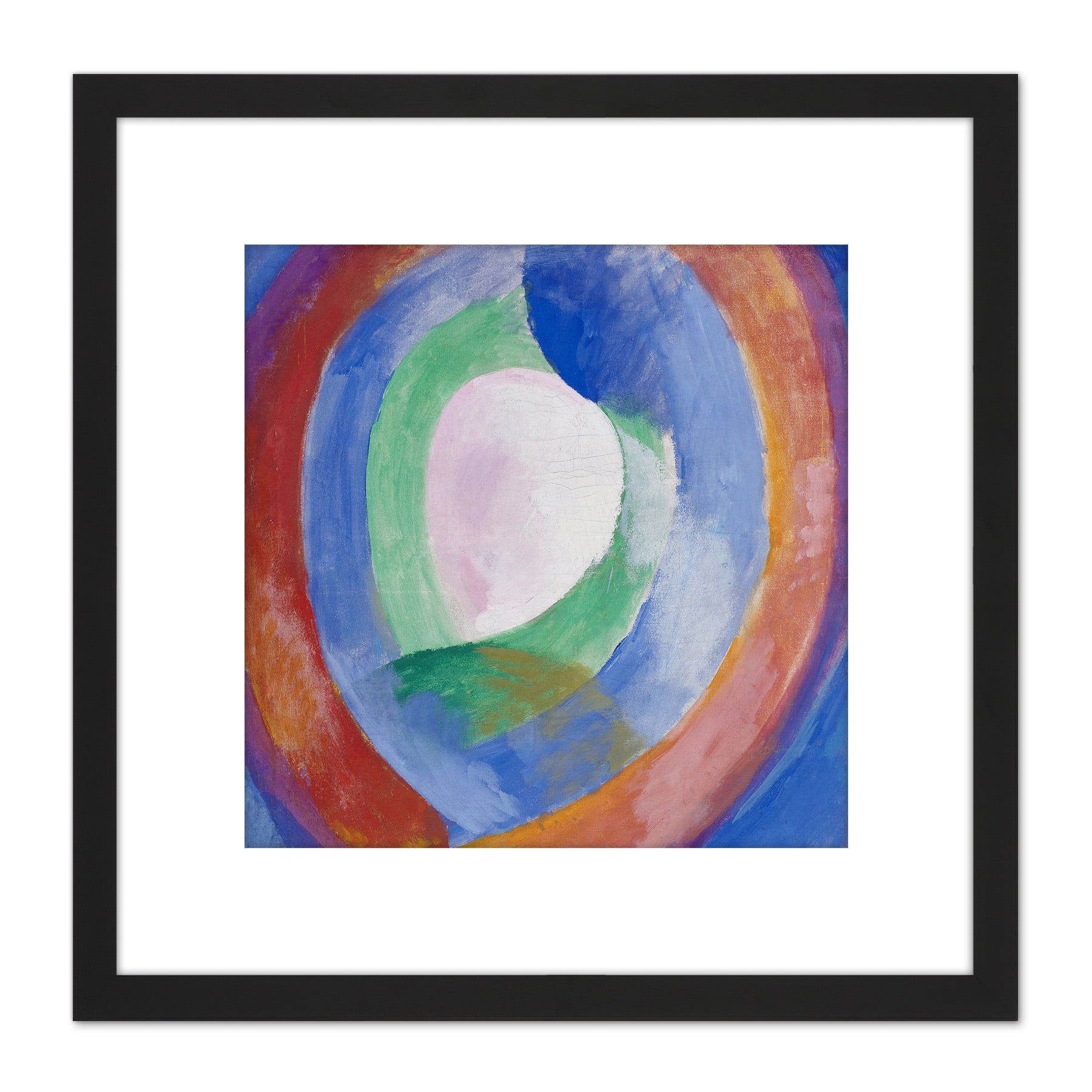 Tableau Mural Robert Delaunay - Formes Circulaires - Prêt à Accrocher - Neuf