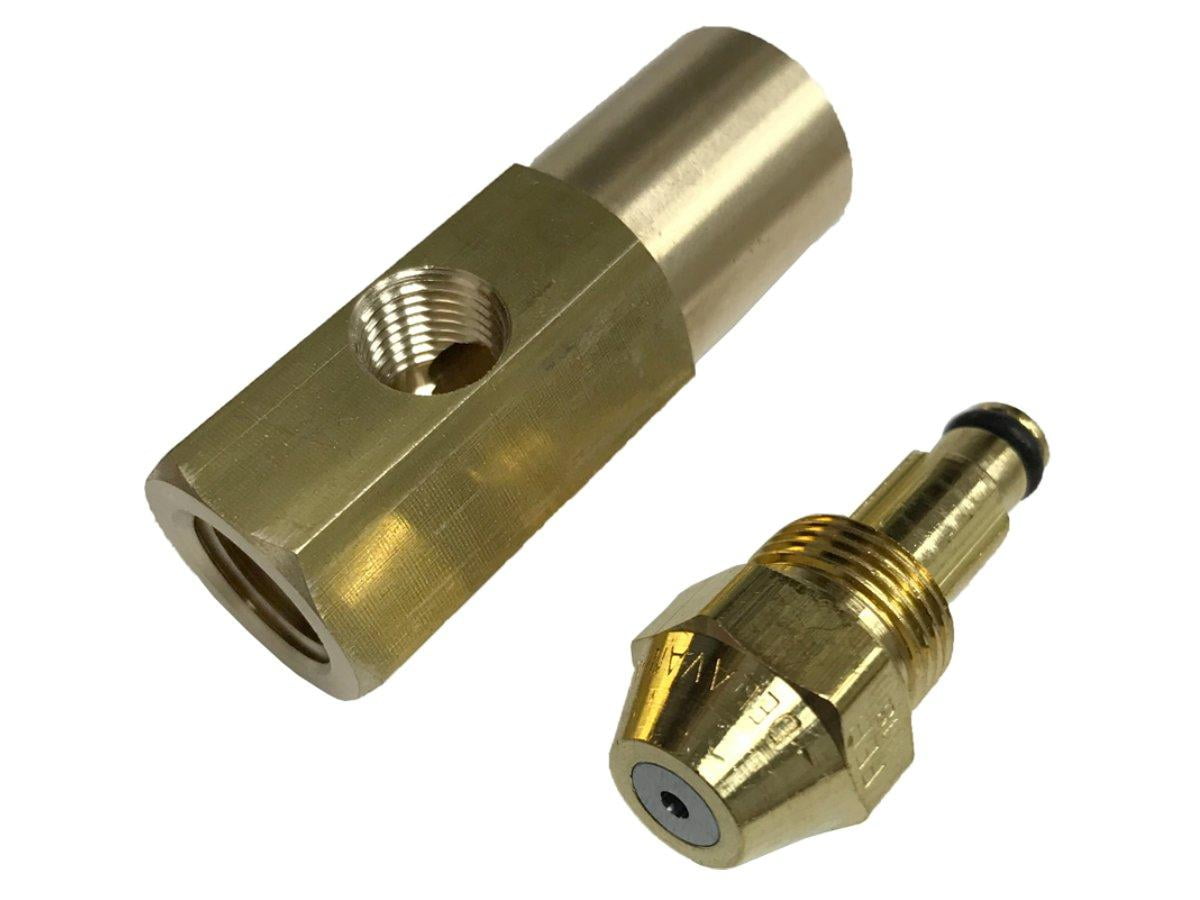 Delavan 30609-11 1.00 GPH Siphon Nozzle With EN17147 Brass Adapter