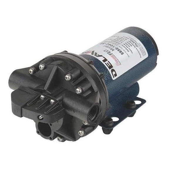Diaphragm Pump, Polypropylene, Santoprene, 115, 5.0 GPM
