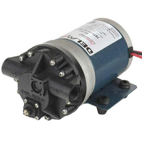 Delavan Fluid Power Diaphragm Pump,PolyP,5Cmb,7gpm,60psi 7871-111E-SB-HS